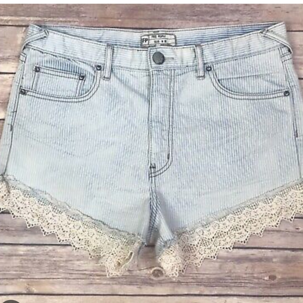 Free People Jean Shorts Size 24